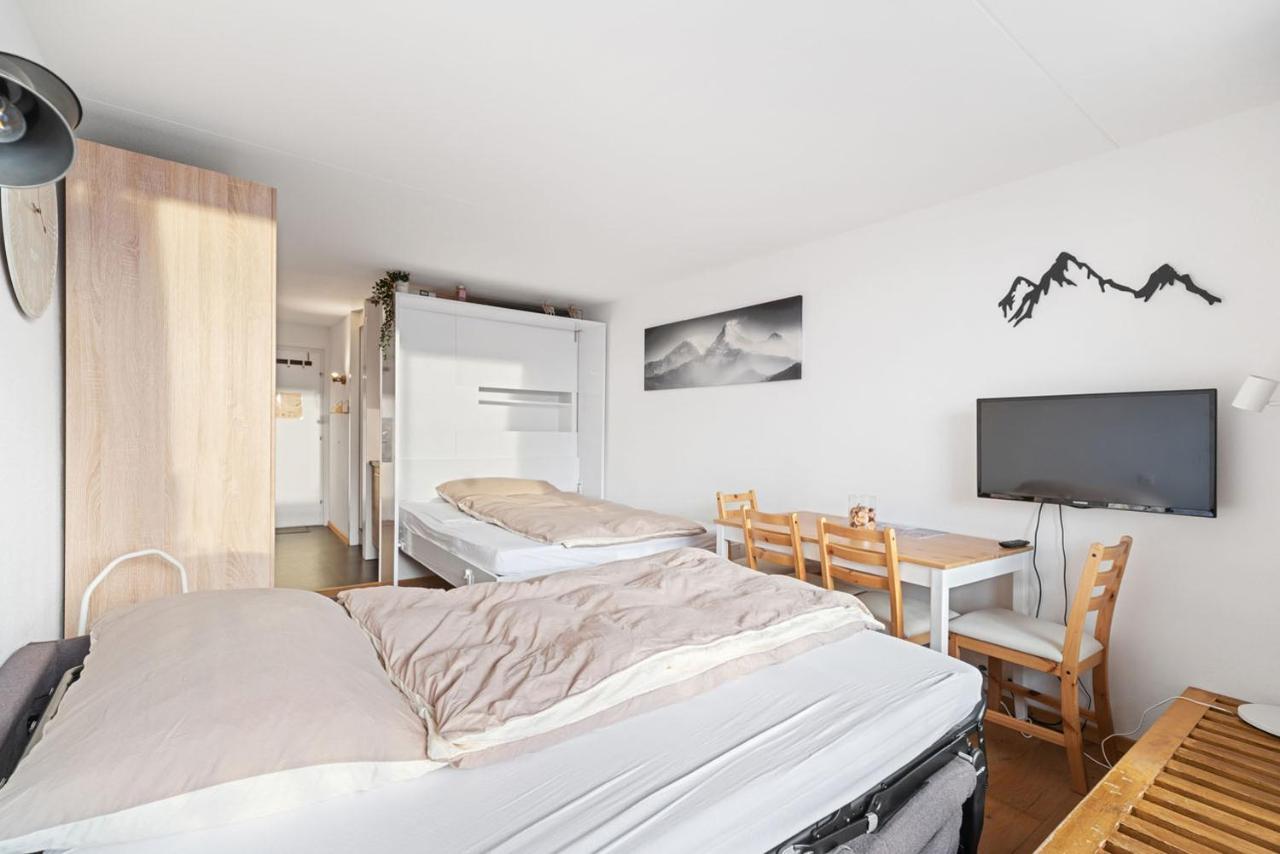Chaleureux Studio A Anzere, Accessible A Ski, Proche De Tout エクステリア 写真