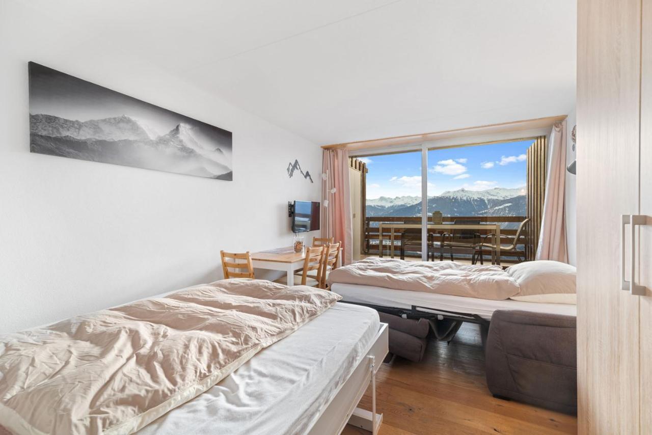 Chaleureux Studio A Anzere, Accessible A Ski, Proche De Tout エクステリア 写真