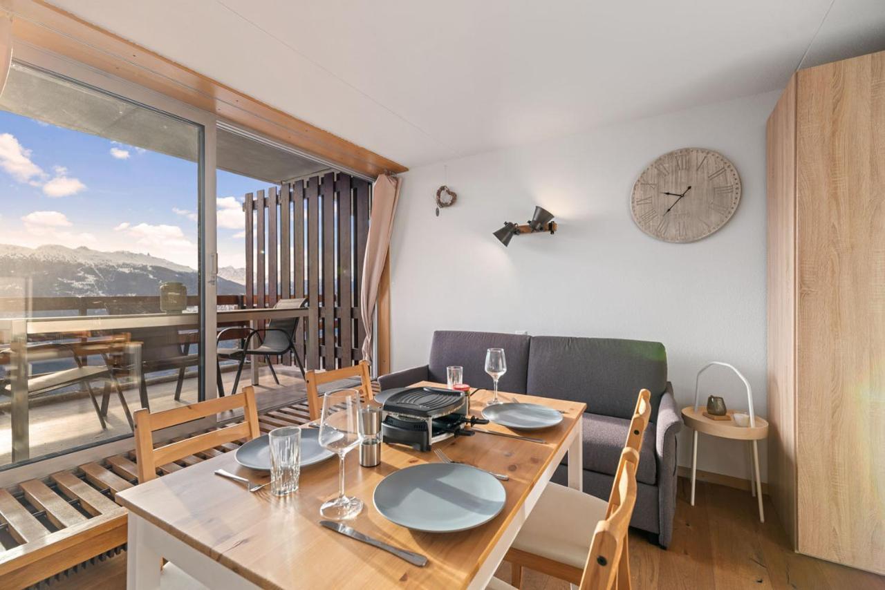 Chaleureux Studio A Anzere, Accessible A Ski, Proche De Tout エクステリア 写真